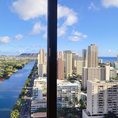 Waikiki Condo High Floor Views Beaches Convention Center Honolulu Exteriör bild