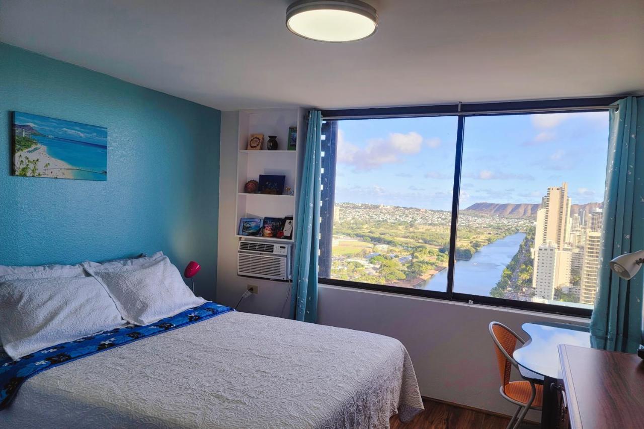 Waikiki Condo High Floor Views Beaches Convention Center Honolulu Exteriör bild