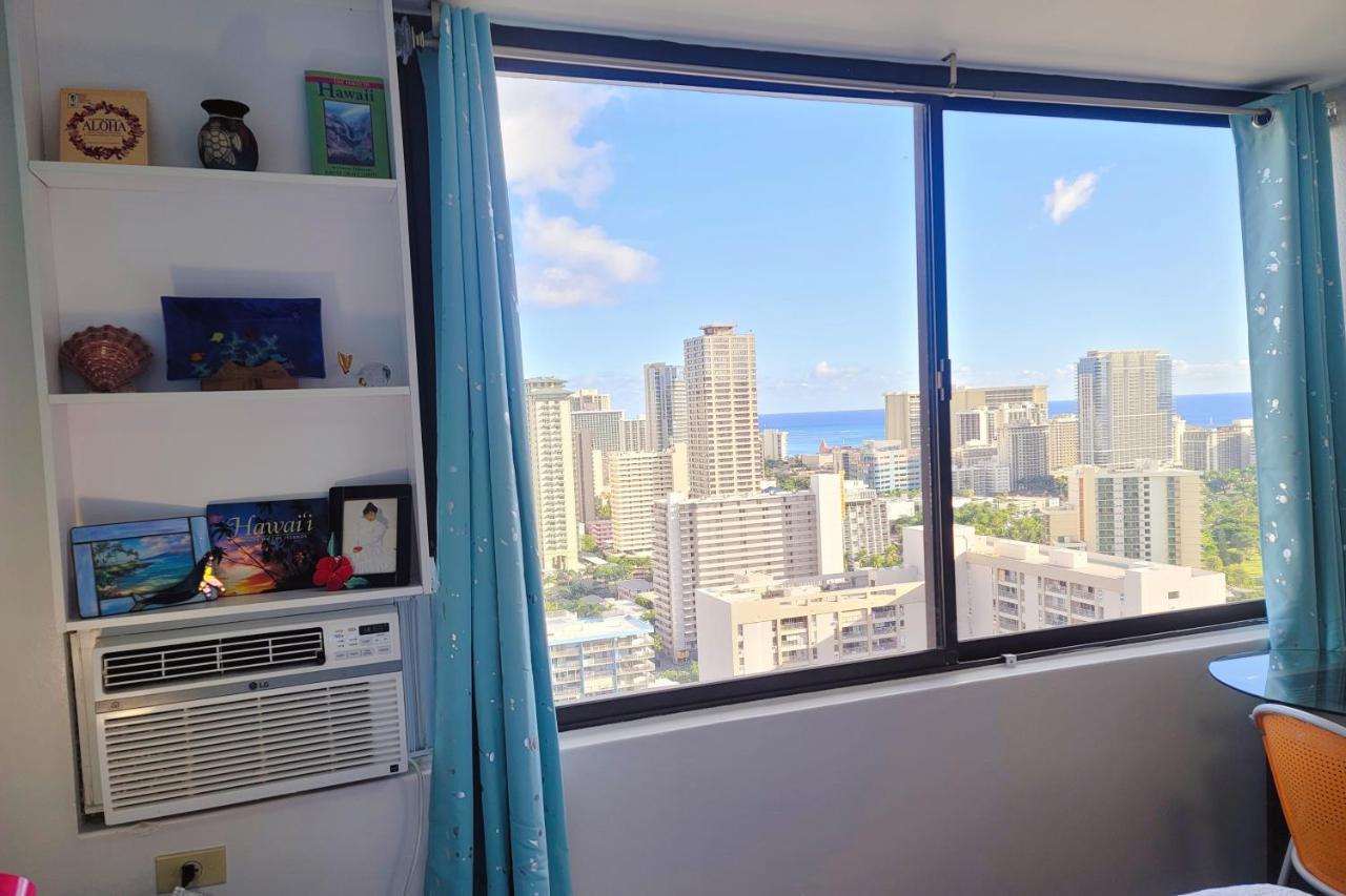 Waikiki Condo High Floor Views Beaches Convention Center Honolulu Exteriör bild