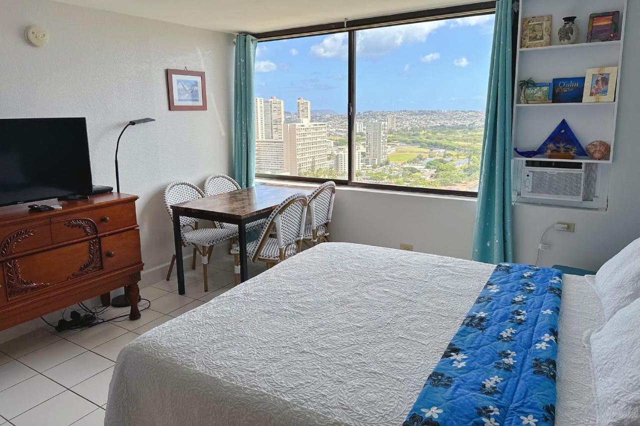 Waikiki Condo High Floor Views Beaches Convention Center Honolulu Exteriör bild