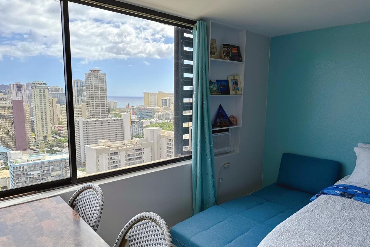 Waikiki Condo High Floor Views Beaches Convention Center Honolulu Exteriör bild