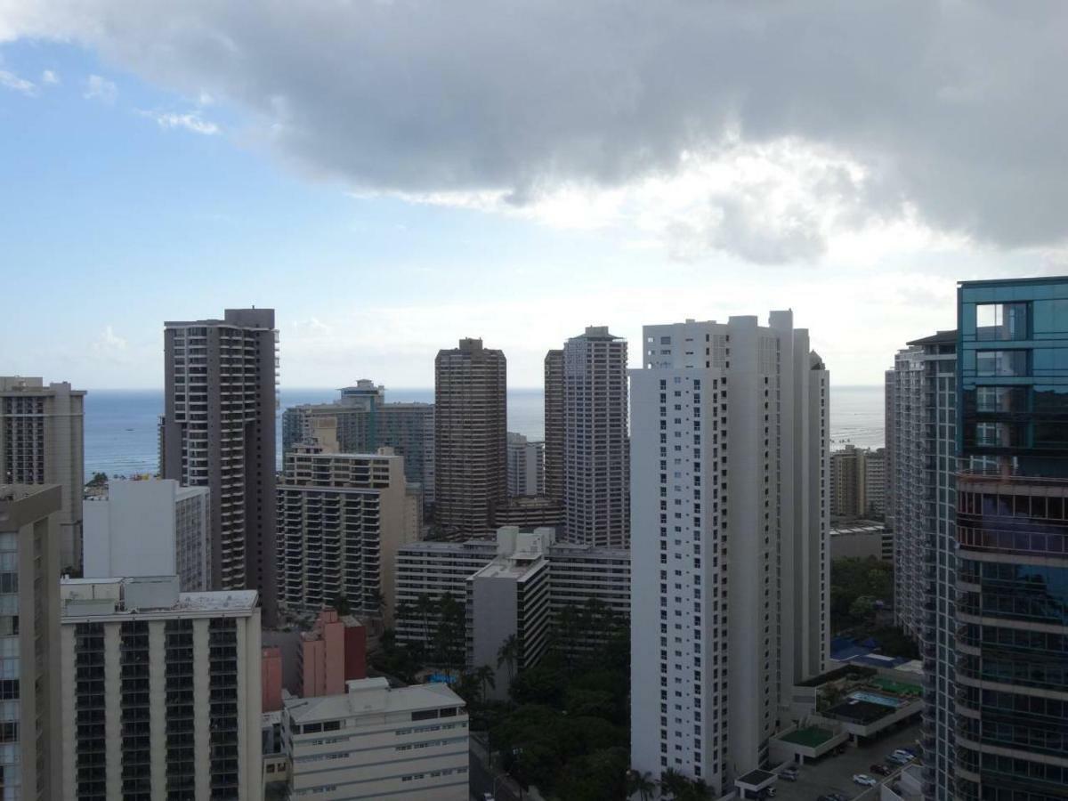 Waikiki Condo High Floor Views Beaches Convention Center Honolulu Exteriör bild